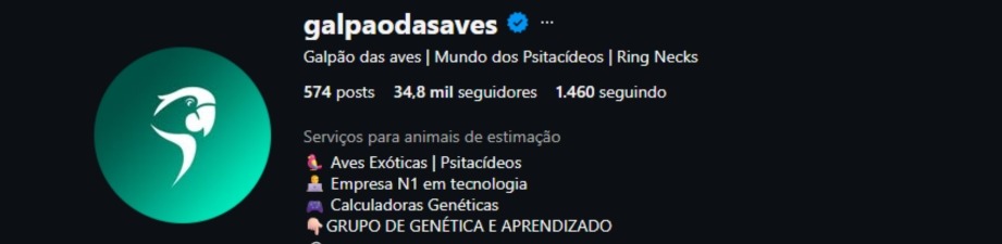 Print do resultado de Galpão das Aves